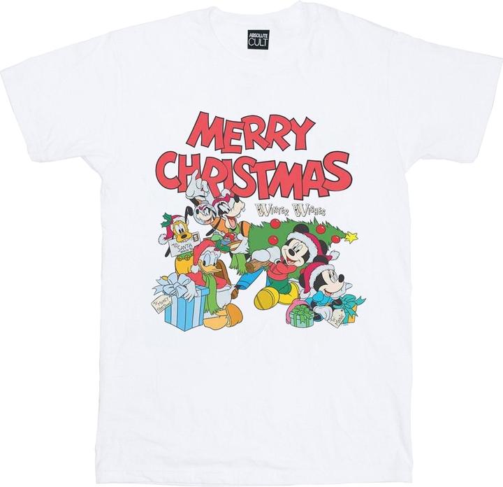 Disney Mickey And Friends Winter Wishes TShirt (M)