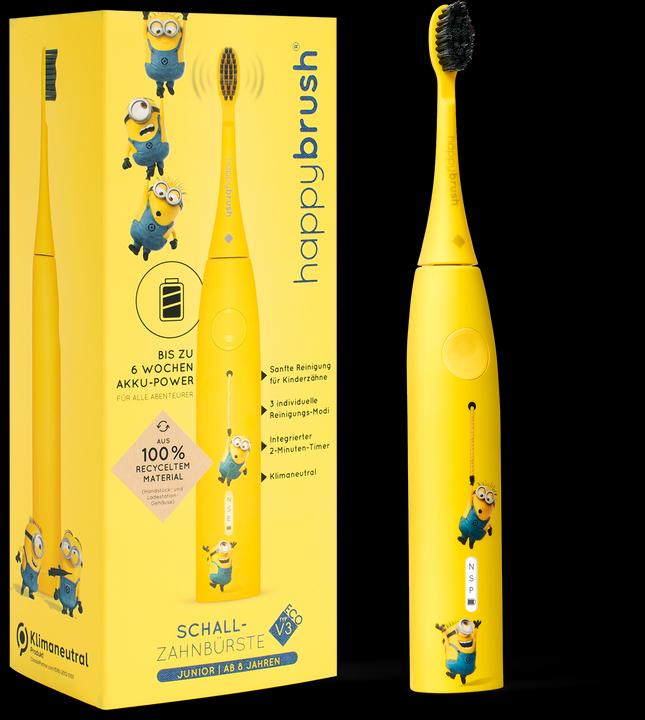 Actual product image happybrush Sonic toothbrush Minion ECO V3 (Sonic toothbrush)