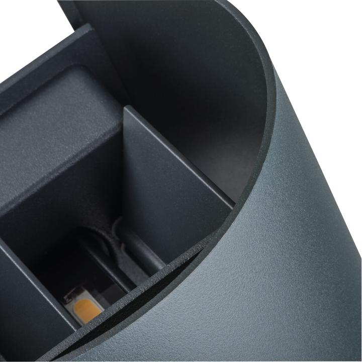 Actual product image Kanlux LED REKA 28990 façade light 7W neutral white 4000K grey (360 lm)
