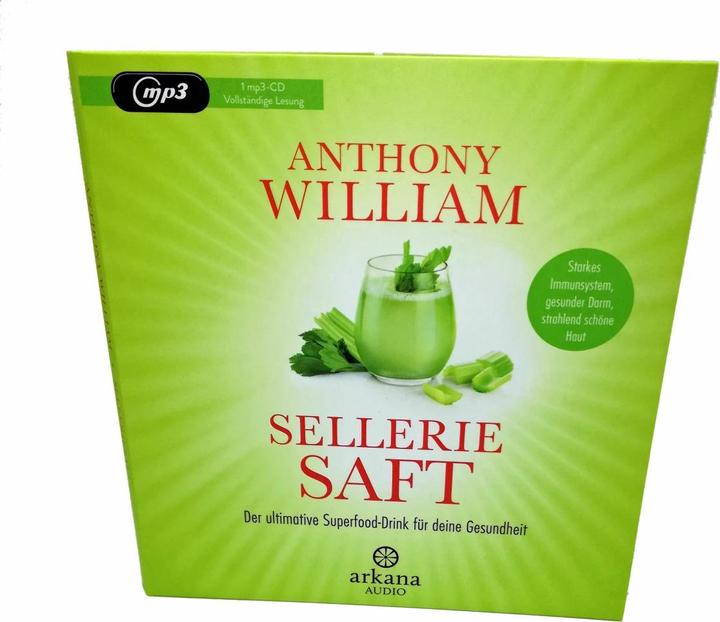 Actual product image Celery juice (Anthony William, Olaf Pessler, Jochen Lehner, German)