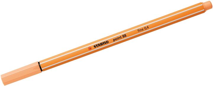 Produktbild STABILO point 88 Fineliner (Hellorange, 1 x)