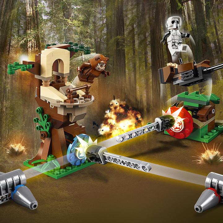 Produktbild LEGO Action Battle Endor Attacke (75238, LEGO Star Wars)