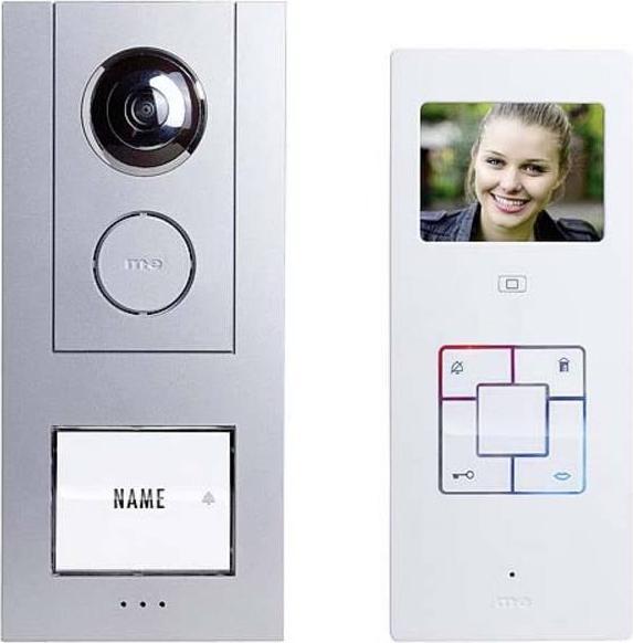 Produktbild M-E GMBH modern-electronics 41180 Video-Türsprechanlage Kabelgebunden Komplett-Set 1 Familienha (Kabelgebunden)