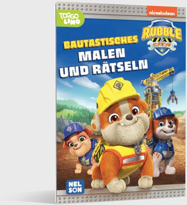 Actual product image Rubble & Crew: Building-tastic painting and puzzles