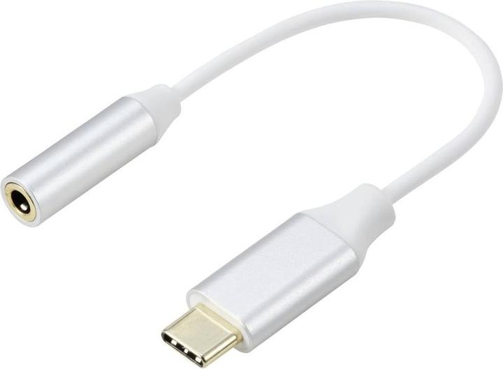 Renkforce USB-C®, Audio Anschlusskabel (1x USB-C® - 1x Audio, stereo (3.5 mm Kli (USB Typ C, Audio-Cat, 3.5mm Klinke)