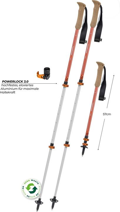 Actual product image Komperdell Ridgehiker Zero Compact (90 - 120 cm)