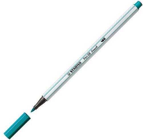 Image du produit STABILO Stylo 68 Pinceau (Bleu turquoise, 1 x)