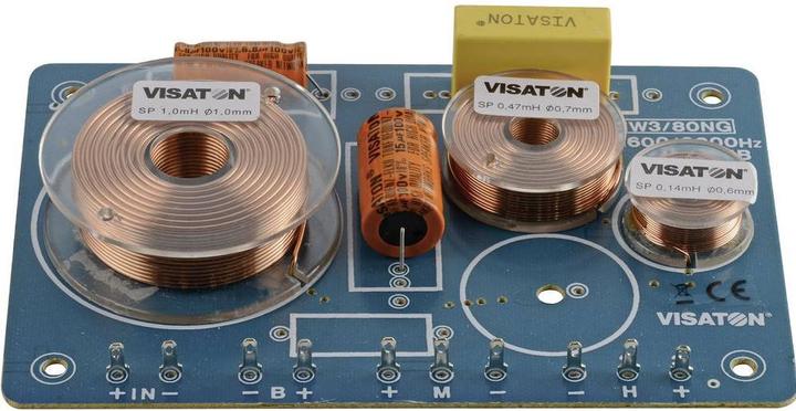 Produktbild Visaton Frequenzweiche HW 3/80 NG (3 Weg)
