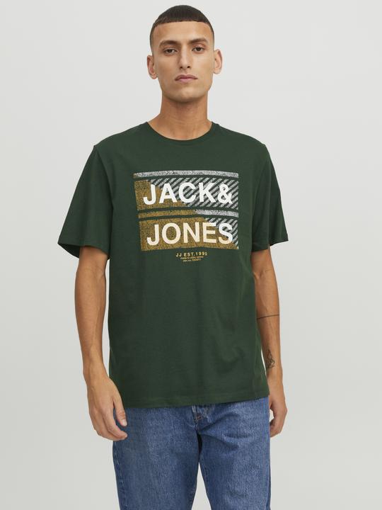 Produktbild Jack & Jones 3er-pack Gedruckt Rundhals T-shirt T-shirt (XL)