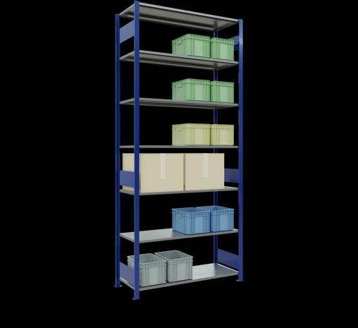 Image du produit Schulte Lagertechnik Elément départ MULTIplus150 avec traverse de longueur