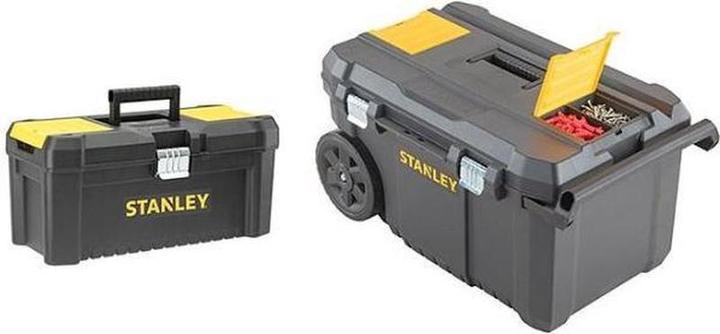 Produktbild Stanley STST1-81697 Essentials Werkzeugtrolley 50L + Werkzeugfall 16 /