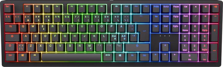Actual product image Ducky Zero - Classic - Fullsize - Cherry MX2A Brown - RGB - Wireless (Tri-mode) (DE, Wireless)