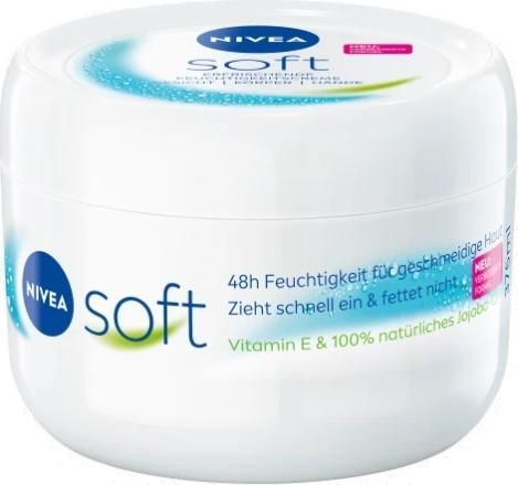 NIVEA Soft, Creme, 375 ml (Körpercreme, 375 ml)
