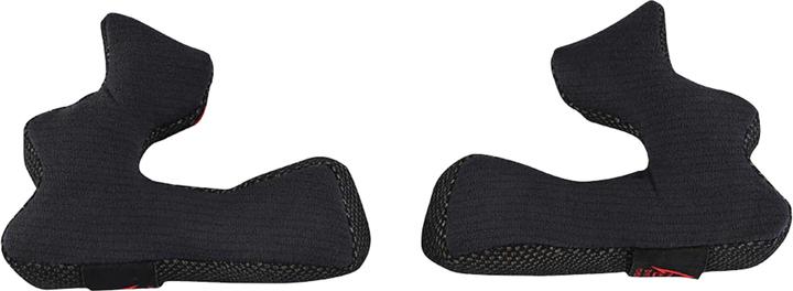Actual product image Troy Lee Designs D4 Polyacrylite Cheekpads, black, (63mm) XXL