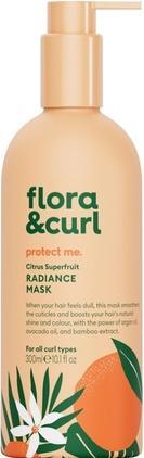 Produktbild NoName Floracurl Citrus Superfruit Radiance Mask Haarmaske 300ml (300 ml)