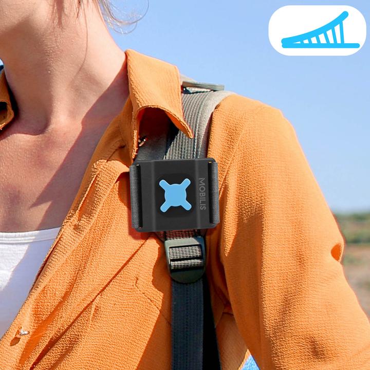 Produktbild Mobilis U.FIX Handy-Schutzhülle Holster Schwarz