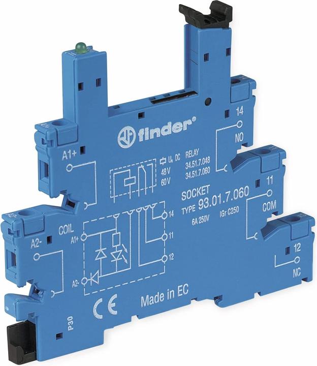 Produktbild Finder 93.01.7.024 Fassung 6-24VDC