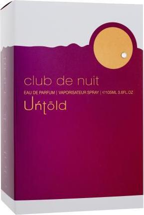 Actual product image Armaf Club De Nuit Untold (Eau de parfum, 105 ml)