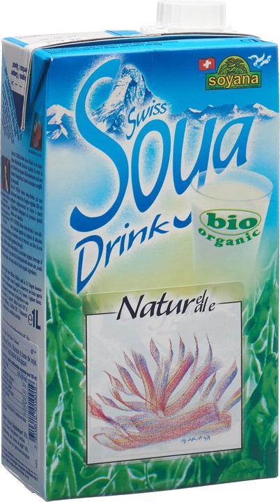 Soyana Nature Unsweetened Swiss Soya Drink Organic (1 x 100 cl)