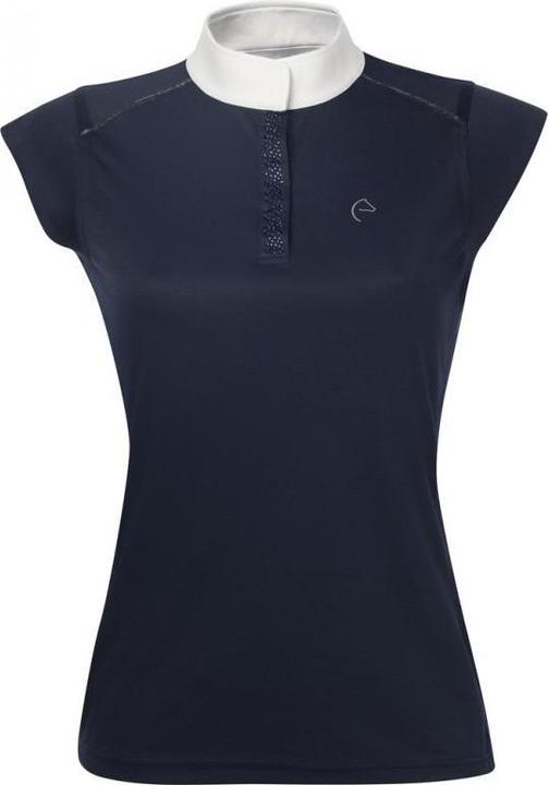 Produktbild Equi-thème EQUITHÈME Brüssel Poloshirt mit Strass Damen (M)