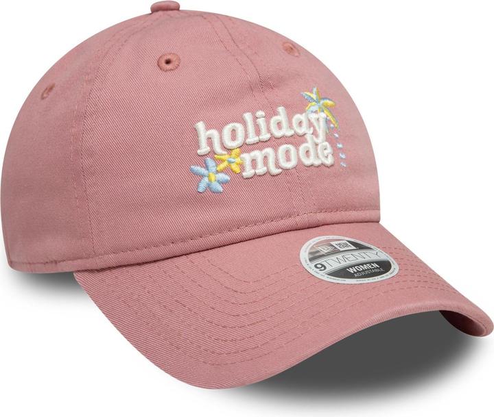 Actual product image New Era 9Twenty Damen Cap - HOLIDAY MODE rosa