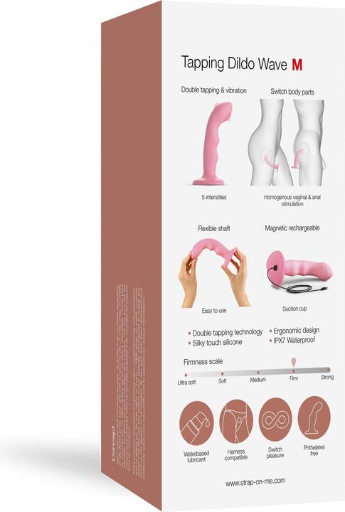 Produktbild Strap-on-me Tapping Dildo Wave
