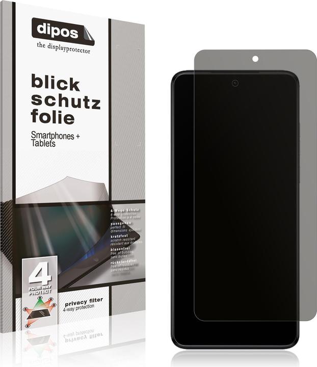 Actual product image Dipos Screen Protector 4-Way Privacy (1 Piece, Motorola Moto G84)