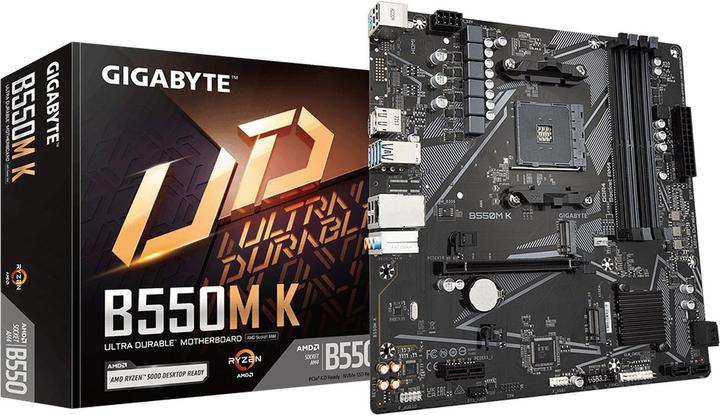 Gigabyte B550M K (AM4, AMD B550, mATX)