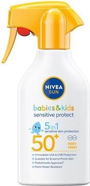 Image du produit NIVEA Sun Babies & Kids Sensitive Protect Spray (Spray solaire, SPF 50, 270 ml, 500 g)