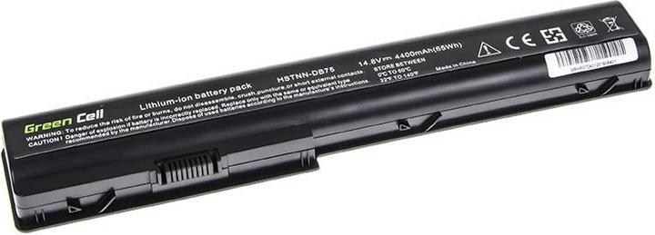 Actual product image GreenCell Laptop Battery for HP Pavilion DV7 DV8 - 14.4V - 4400mAh (8 Cells, 4400 mAh)