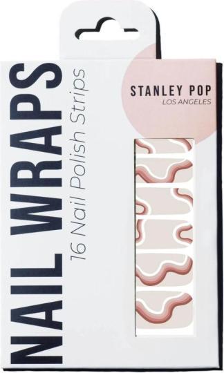 Actual product image Stanley Pop Nail foil Swirl Mat (Nail decoration)