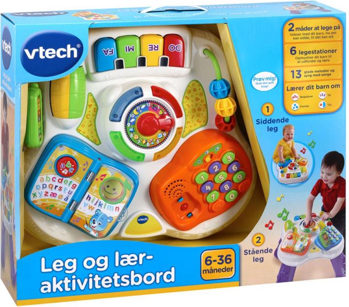 Produktbild VTech - Baby Play and Learn Activitytable (Danish) (950-148032)