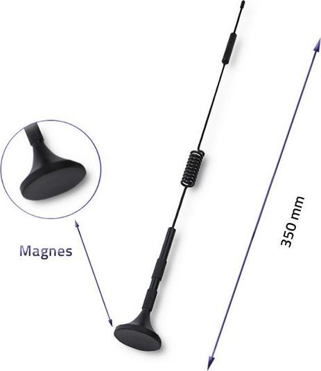 Produktbild Qoltec Omnidirectional Antenna 4G LTE DUAL 7dBI Indoor Outdoor (4G)