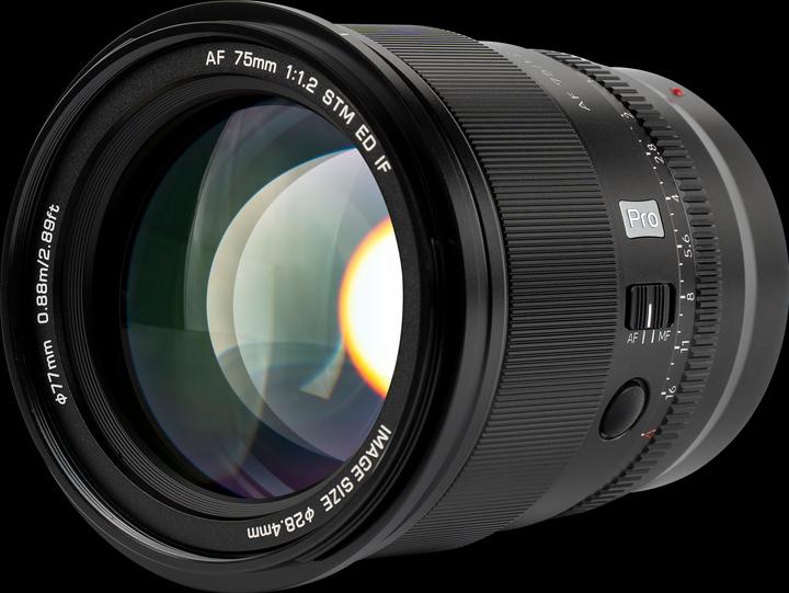 Produktbild Viltrox AF 75mm F/1.2 Nikon Z (Nikon Z, APS-C / DX)