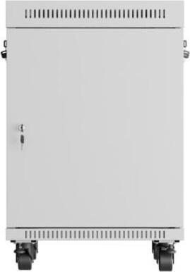 Actual product image Lanberg rack cabinet 15U 600x600 glass (10.86 RU, 19 inch rack)