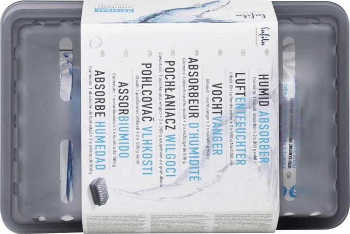 Actual product image VidaXL Room dehumidifier with refill bags 2 pcs. 900 g moisture absorber