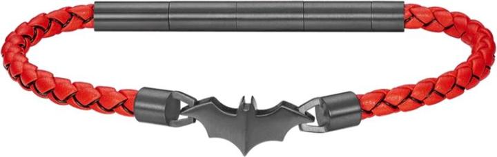 Police Batarang Armband (21.50 cm, Leder, Edelstahl)