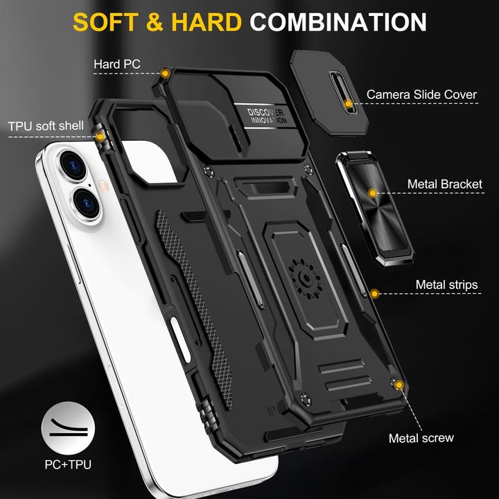 Produktbild Ueli Express Outdoor Extreme Schutzhülle mit Kameraschutz (Apple iPhone 16)