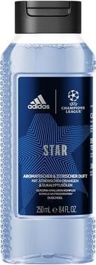 adidas UEFA Star Edition Men's Shower Gel Vegan Formula 250ml (250 ml)