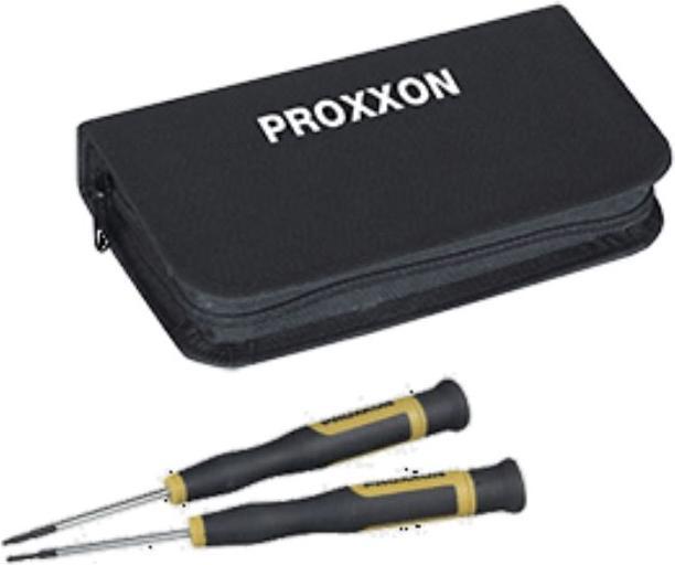 Produktbild Proxxon MICRO-DRIVER Schraubendreher-Satz, 13-tlg. in Tasche (Schlitzschrauben, Torx (TX), Phillipps-Kreuzschlitz (PH), 6-Kant)