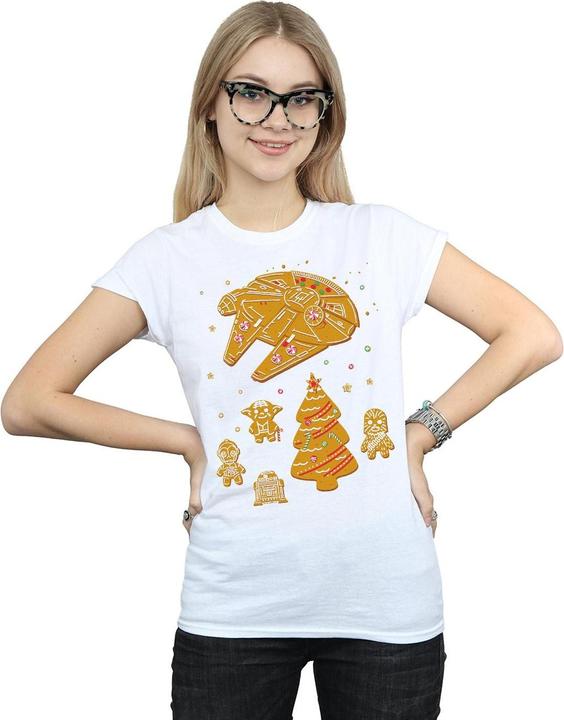 Image du produit Star Wars - T-shirt GINGERBREAD REBELS - Femme (L)