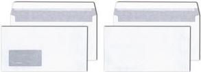 Produktbild Mailmedia Briefumschlag 125 x 235 mm hochweiss mit Fenster - fuessr den Markt D L A - 1 (1 x)