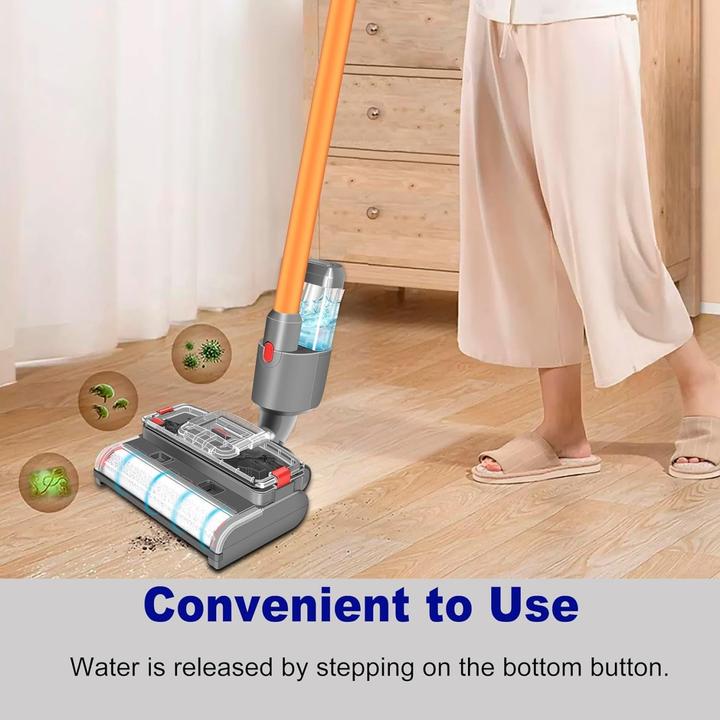 Produktbild Plutoos Bürste Wischaufsatz kompatibel für Dyson V7 V8 V10 V11 V15 Staubsauger, Elektrischer Bodenwischer mi