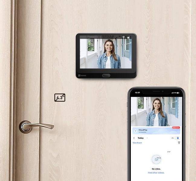 Actual product image EZVIZ HP4 Doorbell (Wireless)