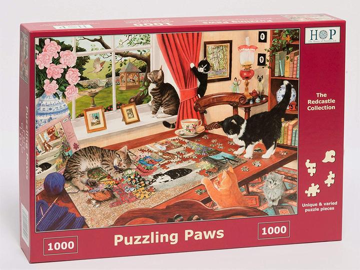 Produktbild The House of Puzzles Puzzle 1000 pieces Puzzling Paws (1000 Teile)