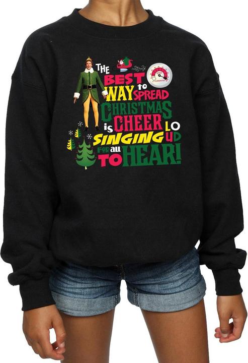 Immagine prodotto Elf Christmas Cheer Felpa Ragazze (140, 146)