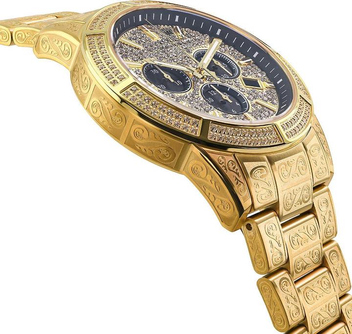 Produktbild Louis XVI LXVI1126 Majeste Iced Out Chronograph Herrenuhr 43mm 5ATM (Chronograph, 43 mm)