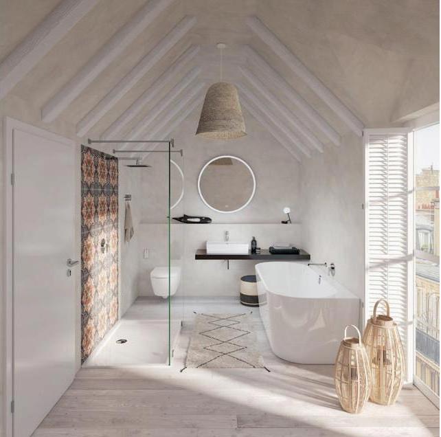 Actual product image Villeroy & Boch V&B Shower tray FLAT FUTURION R-corner1200x900x25mm white