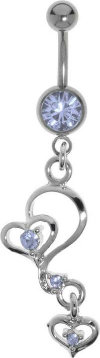 Bijouteria Bauchpiercing (Titan, Messing, Kristall)