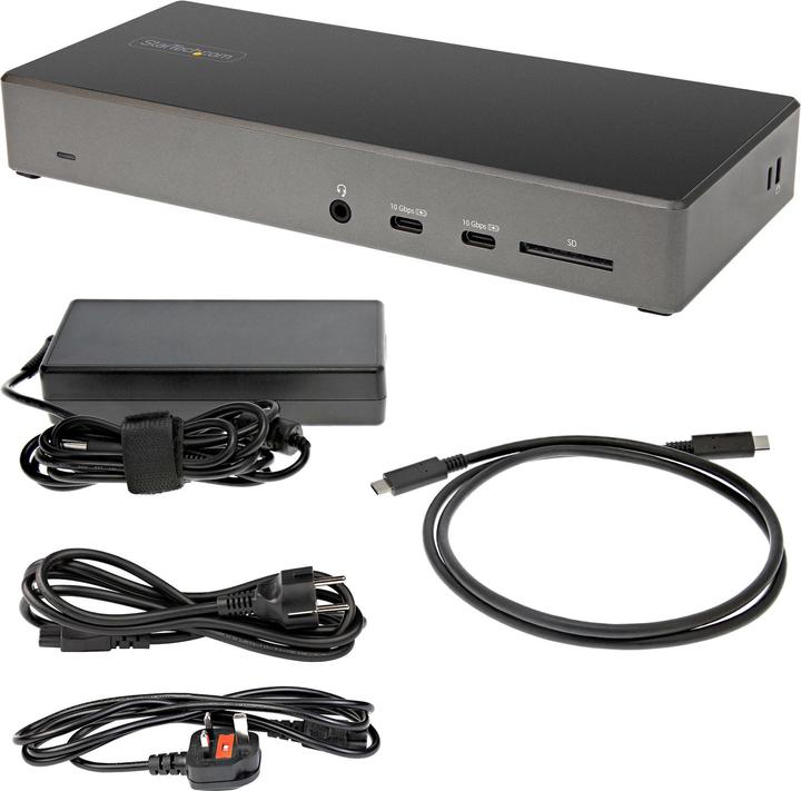Productafbeelding StarTech Drievoudig 4K (USB-C, 12 Havens)